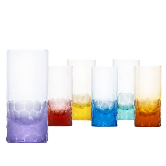 Whisky Set Pebbles Glass, 400 ml - Set of 6 Glasses by Moser 