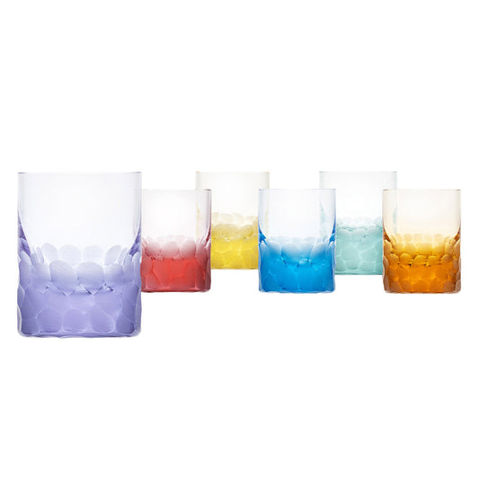 Whisky Set Pebbles Shot Glass, 60 ml - Set of 6 Pieces by Moser 