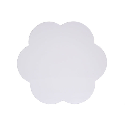 White Lacquer Placemats - Set of 4 13"x13" by Addison Ross