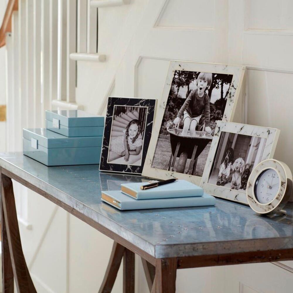 White Marble Picture Frame 24mm by Addison Ross Additional Image-4