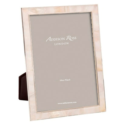 White Pave Photo Frame by Addison Ross