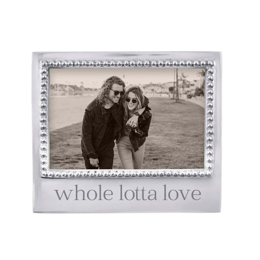 Whole Lotta Love Beaded 4" x 6" Frame by Mariposa