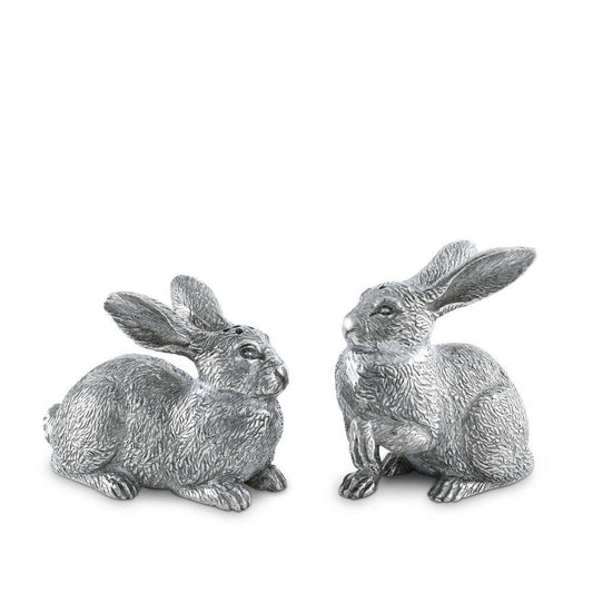 Wild Hare Salt and Pepper Set by Vagabond House 