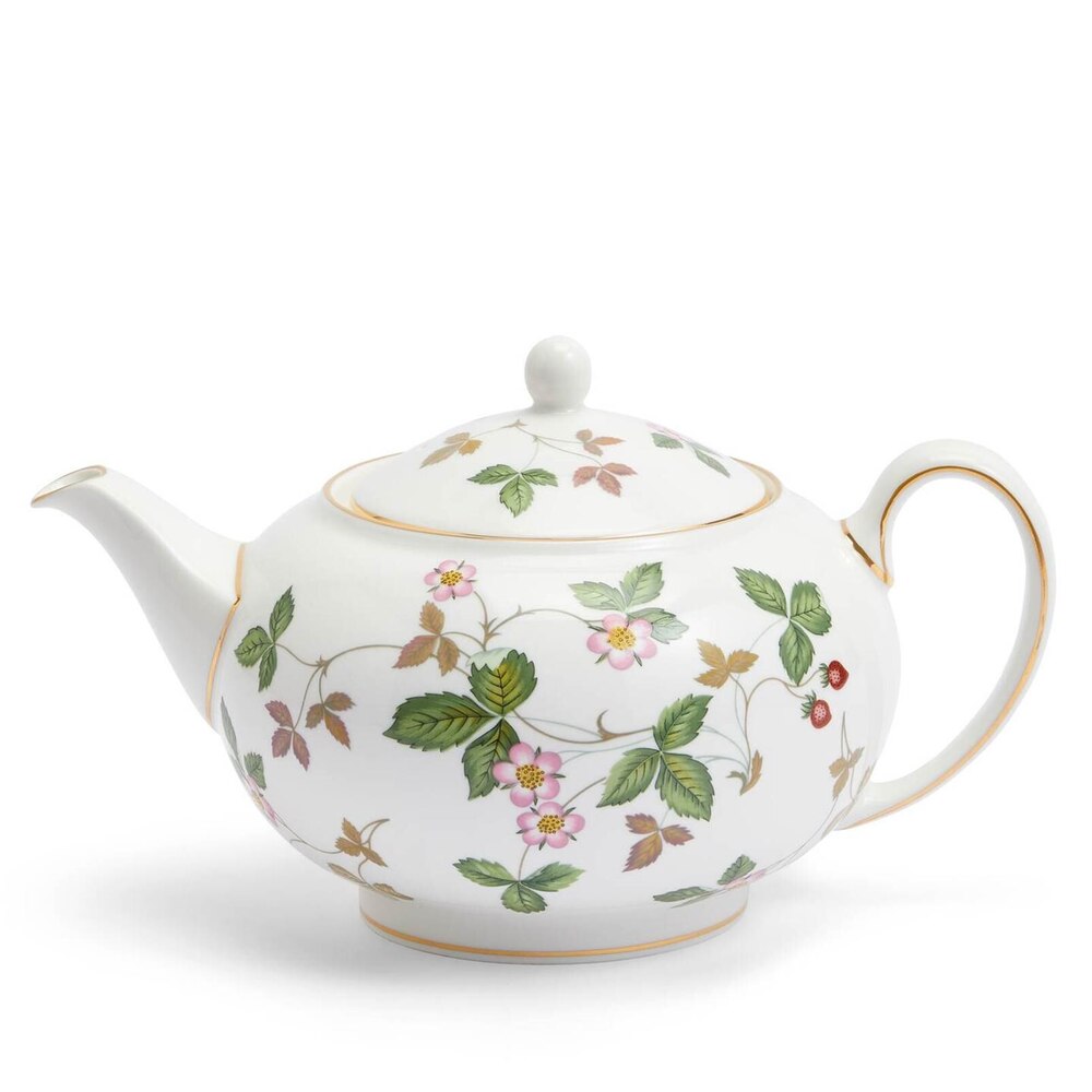 Wild Strawberry Teapot by Wedgwood – Sallie Home Wild Strawberry Teapot by Wedgwood – Sallie Home