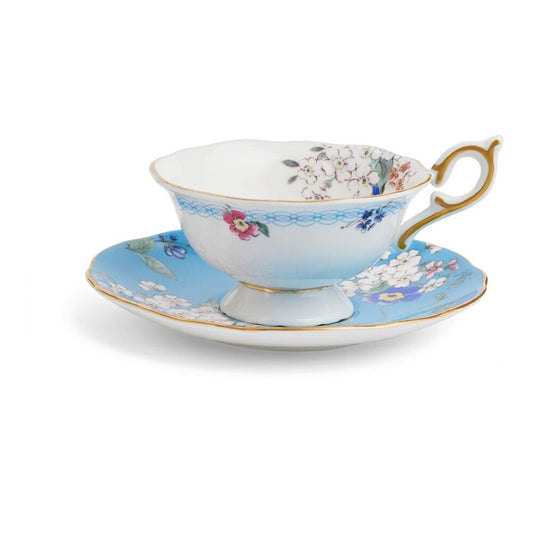 Wonderlust Apple Blossom Teacup And Saucer by Wedgwood