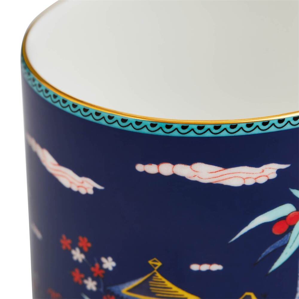 Wonderlust Large Blue Pagoda Mug by Wedgwood Additional Image - 1