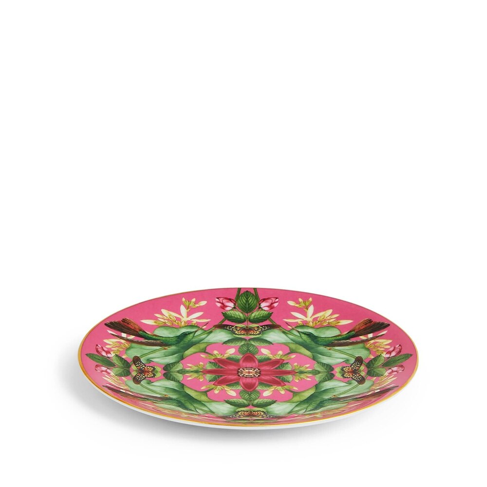 Wonderlust Pink Lotus Plate by Wedgwood Additional Image - 3