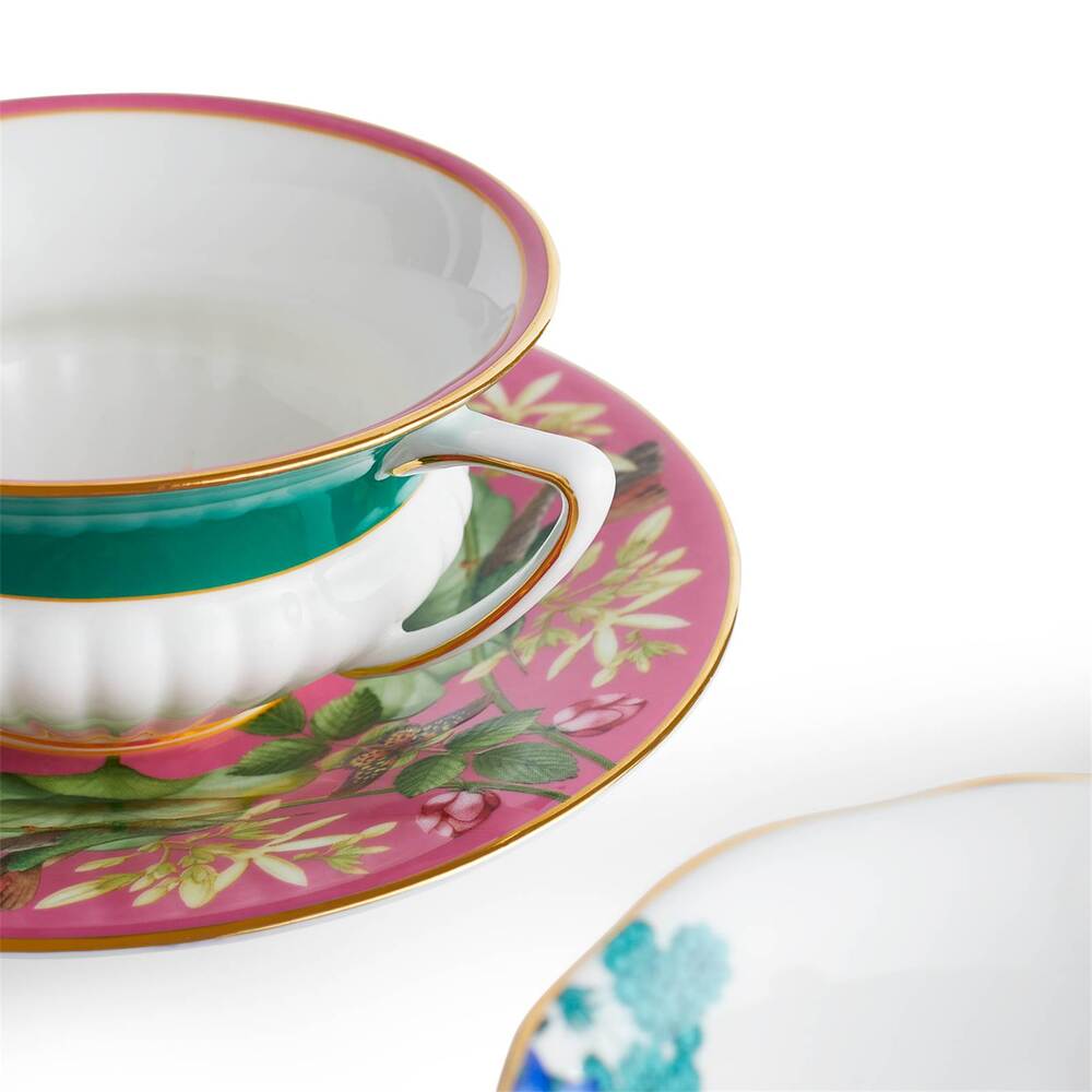 Wonderlust Teacups & Saucers Set Of 4 by Wedgwood Additional Image - 2