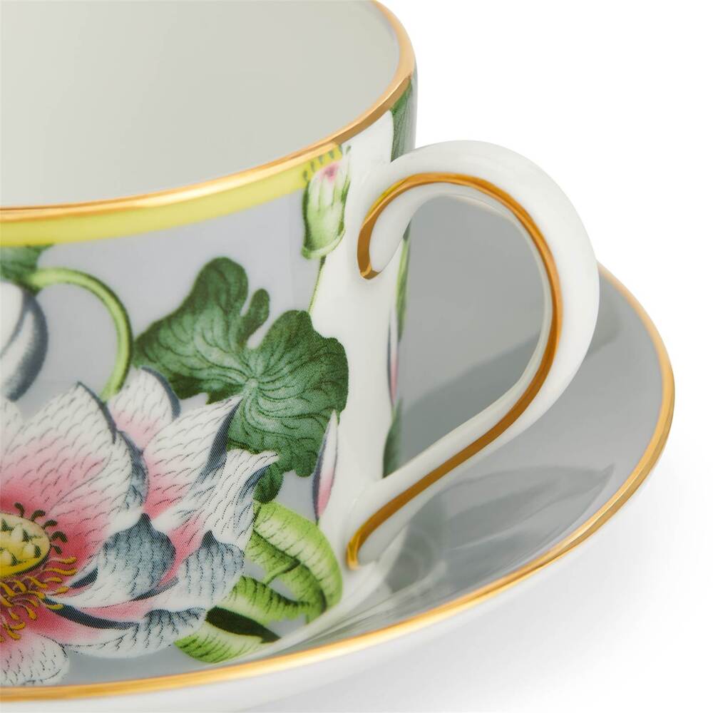 Wonderlust Waterlily Teacup & Saucer by Wedgwood Additional Image - 3