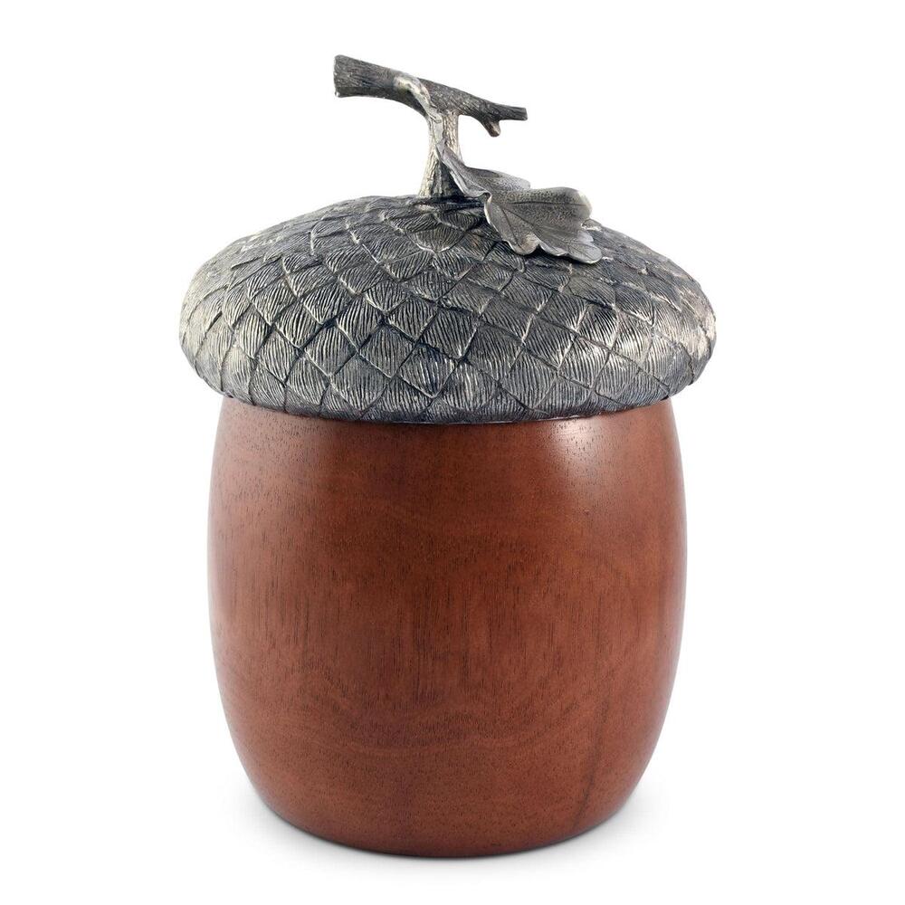 Wood Acorn Ice Bucket by Vagabond House 2