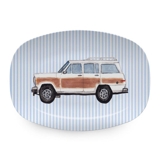 Woodie Wagon Platter by Mariposa 