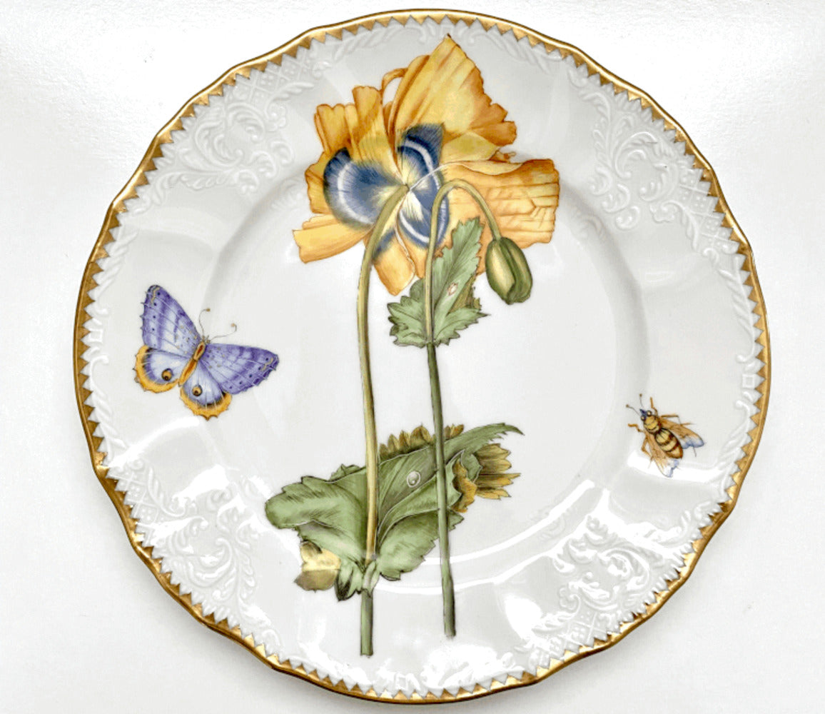 YYF1 - Salad/Dessert Plate by Anna Weatherley