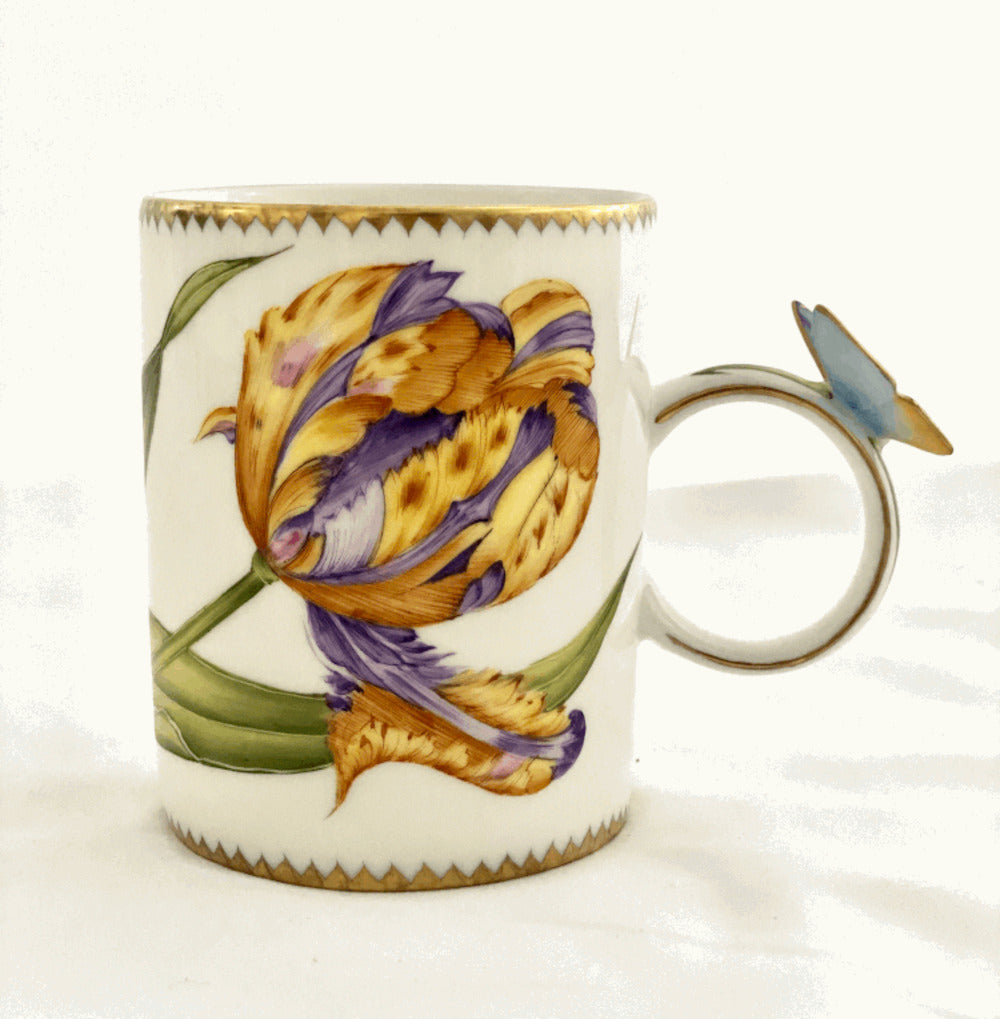 ZE108 - New Butterfly Handle Mug by Anna Weatherley