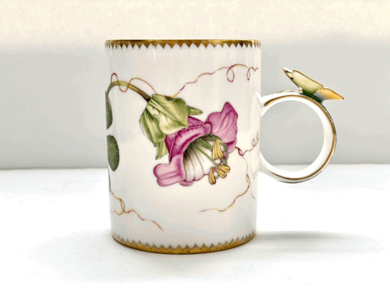 ZE110 - New Butterfly Handle Mug by Anna Weatherley