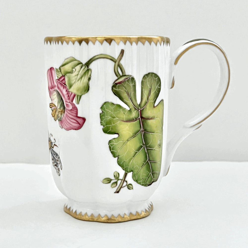 ZE110S - Pink Flower Mug by Anna Weatherley