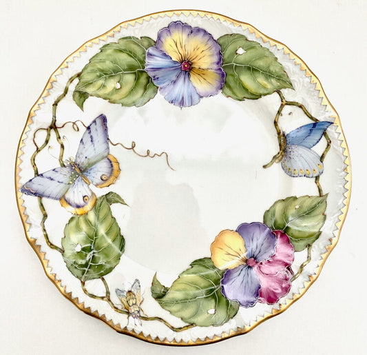 ZE49 - Salad/Dessert Plate by Anna Weatherley