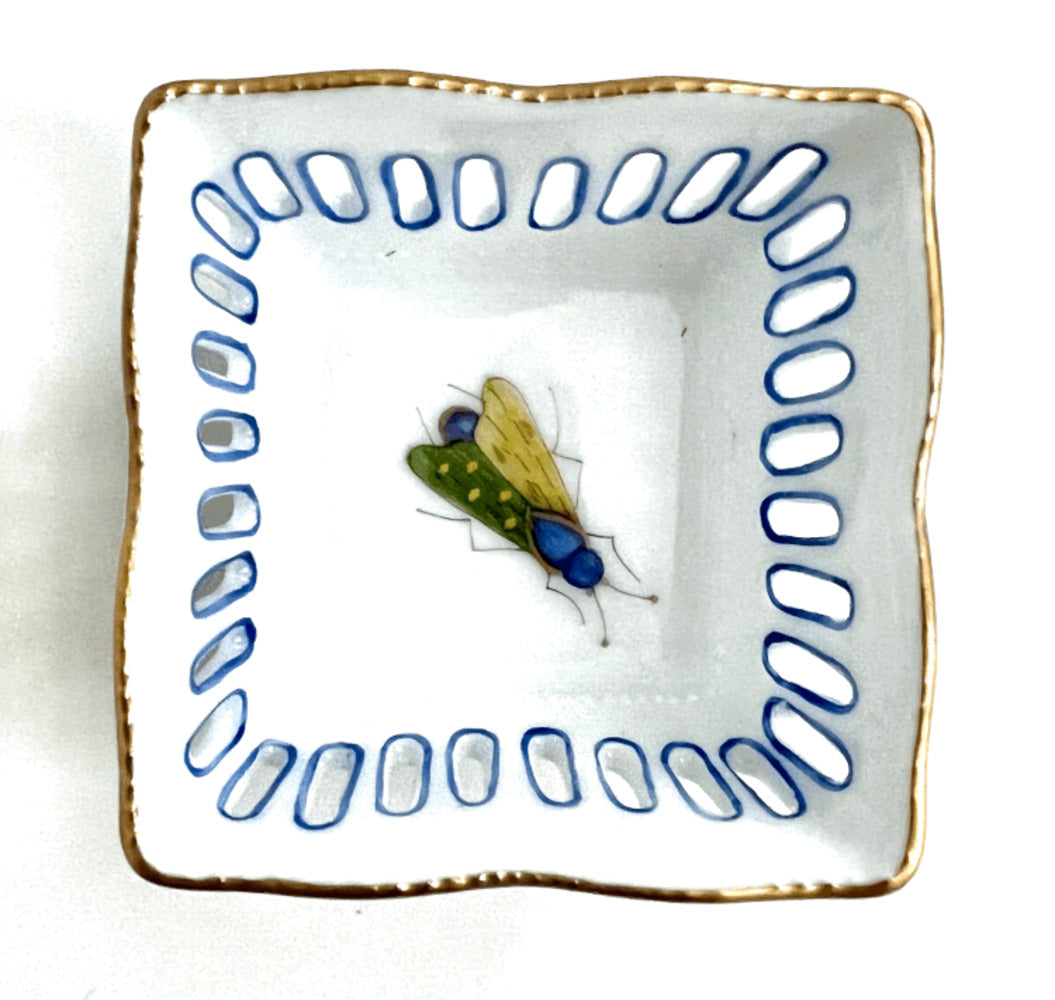 ZE6 - Tiny Pierced Dish by Anna Weatherley