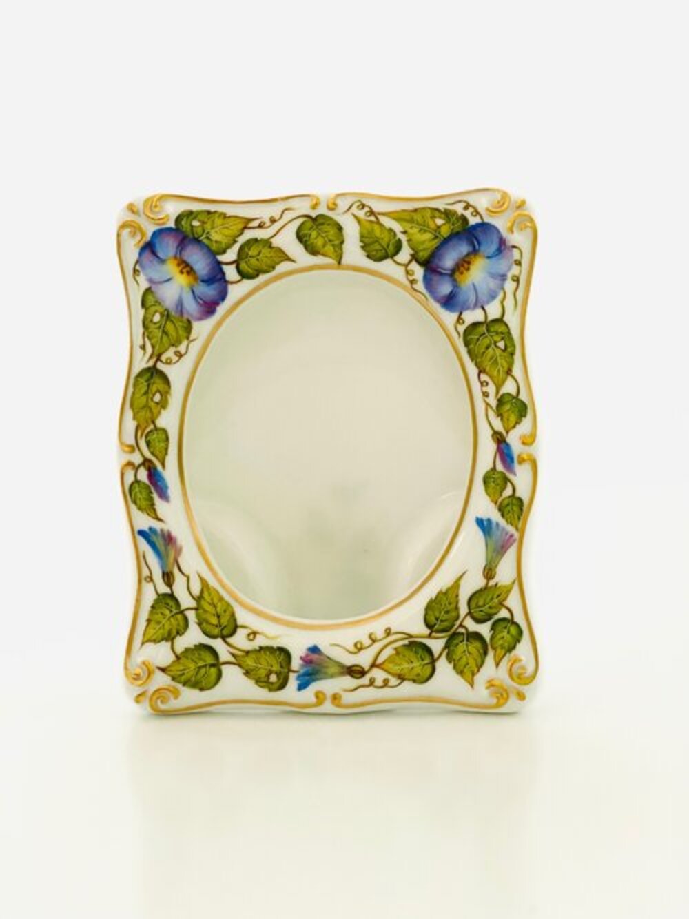 ZE94 - Hand Painted Porcelain Picture Frame by Anna Weatherley