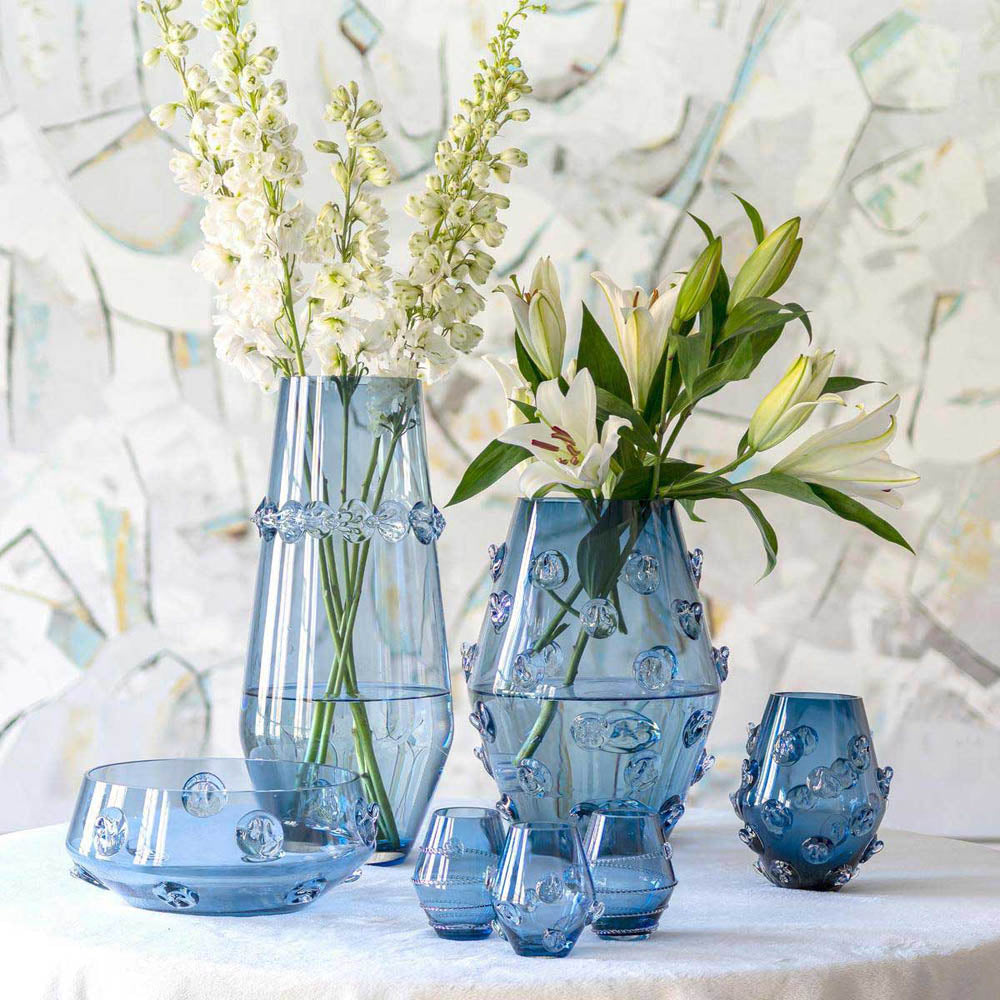 Florence Vase 6" - Dark Blue by Juliska Additional Image-3