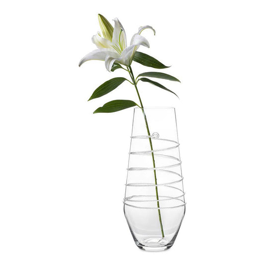 Amalia 16" Clear Vase by Juliska