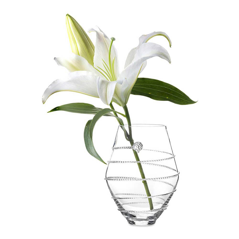 Amalia 6" Clear Vase by Juliska