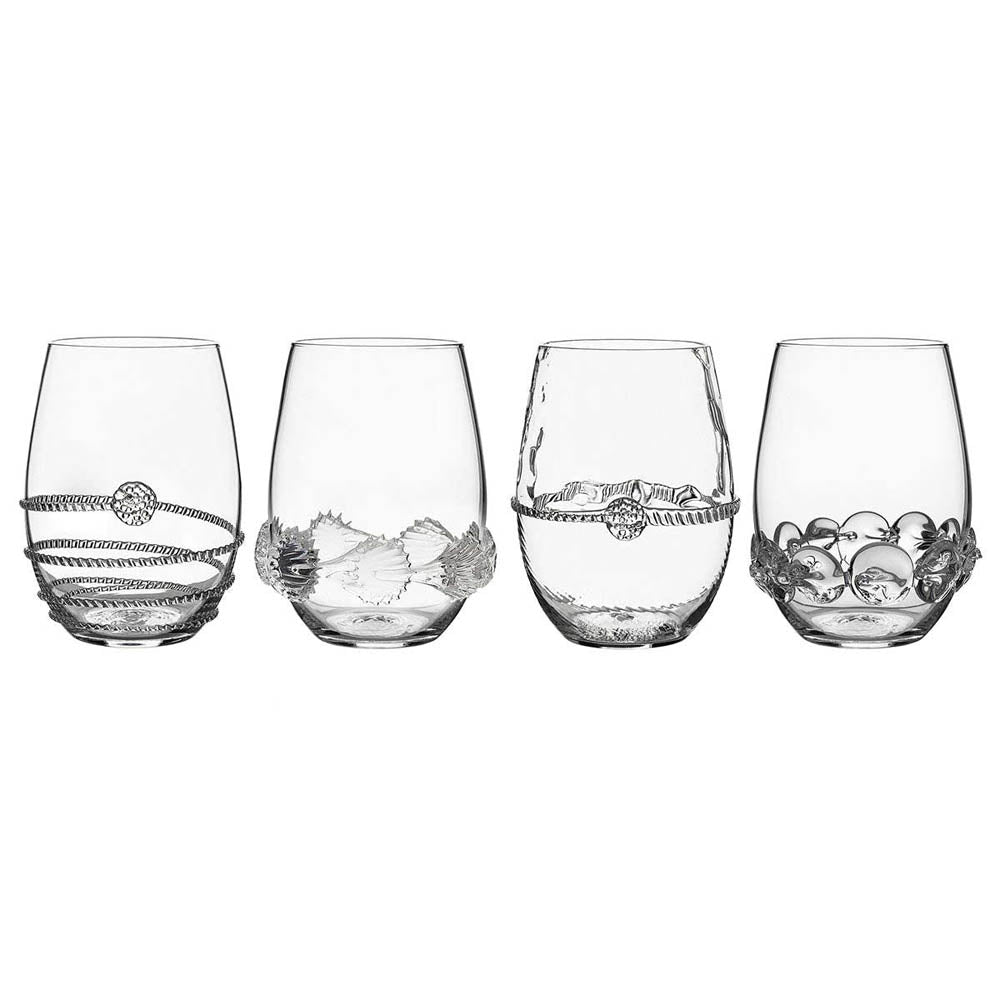 Heritage Stemless Wine Set of 4 by Juliska Additional Image-6