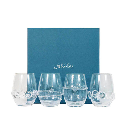 Heritage Stemless Wine Set of 4 by Juliska Additional Image-7