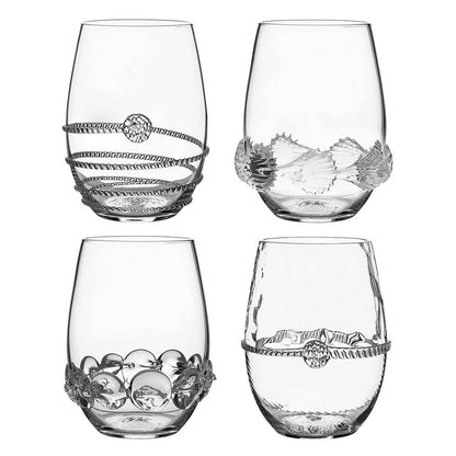 Heritage Stemless Wine Set of 4 by Juliska Additional Image-8