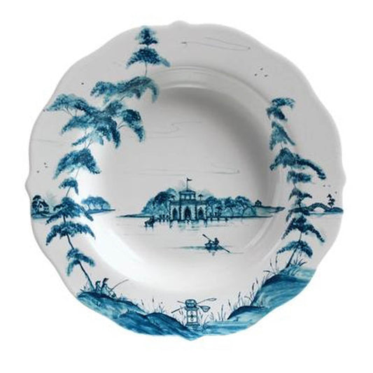 Country Estate Delft Blue Pasta/Soup Bowl (10 oz) by Juliska