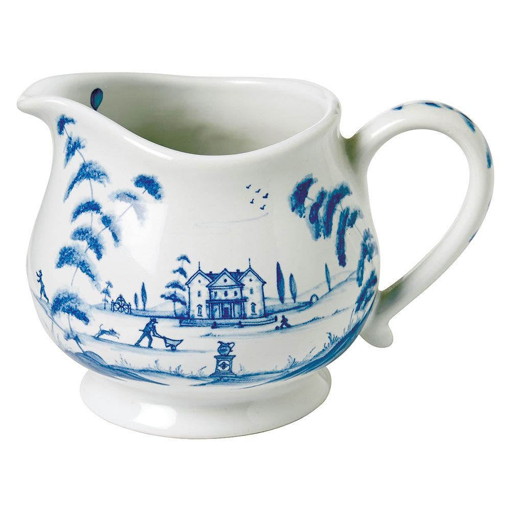 Country Estate Delft Blue Creamer Main House by Juliska Additional Image-1