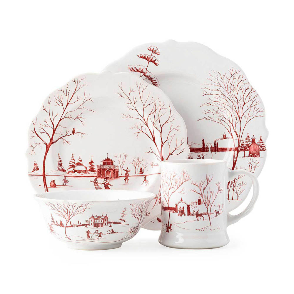 Country Estate 4pc Setting - Winter Frolic by Juliska