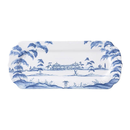 Country Estate Delft Blue Hostess Tray by Juliska Additional Image-1