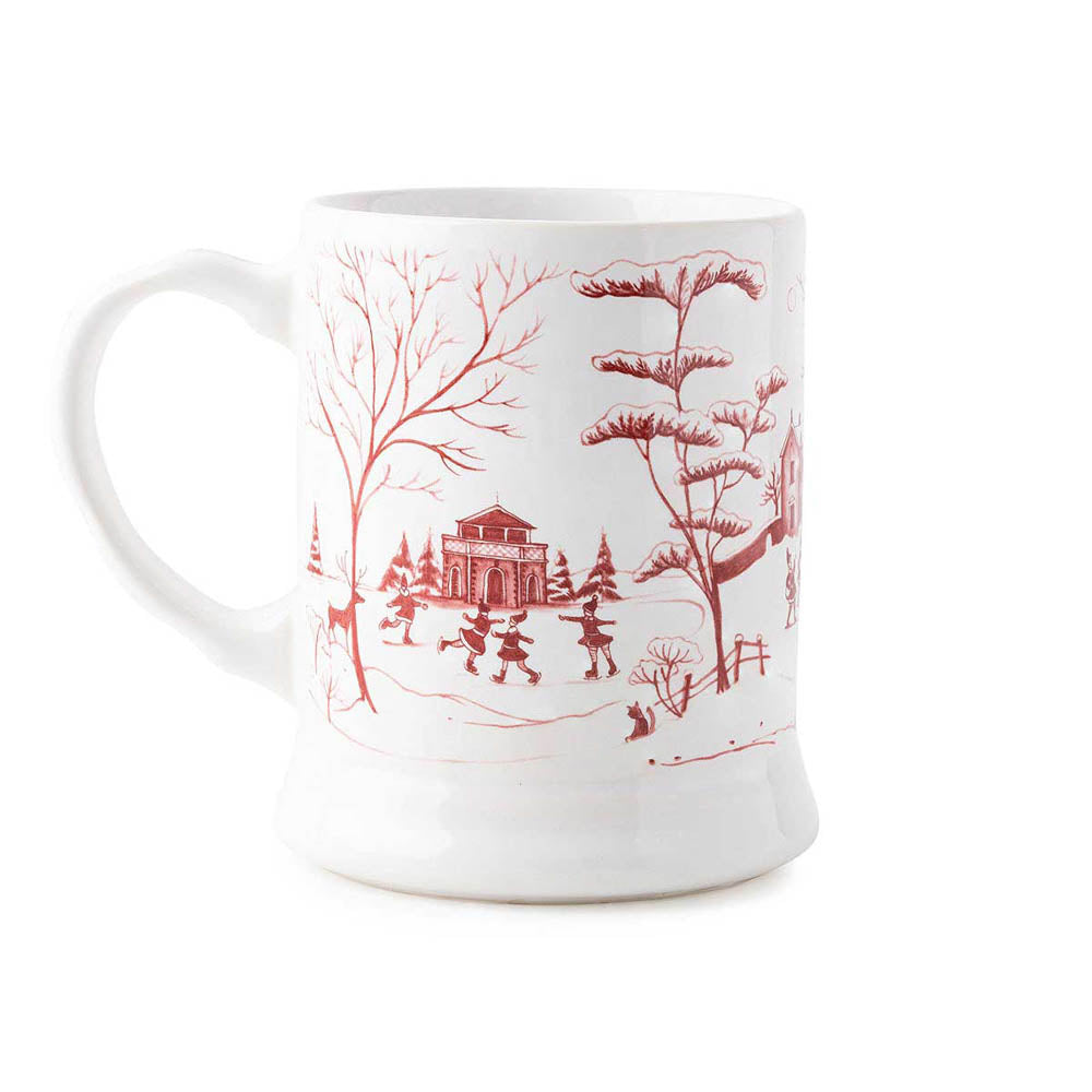 Country Estate Mr. & Mrs. Claus Mug - Winter Frolic by Juliska Additional Image-1