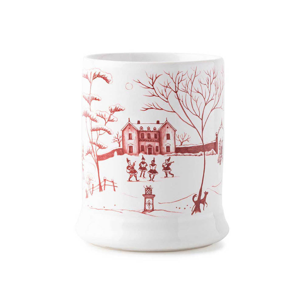 Country Estate Mr. & Mrs. Claus Mug - Winter Frolic by Juliska Additional Image-2