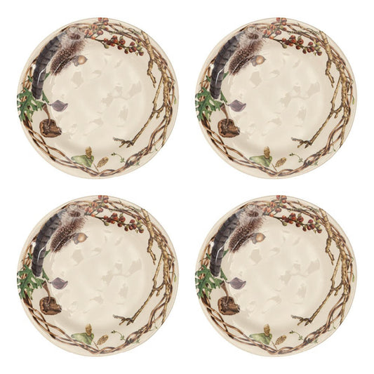 Forest Walk Party Plates Set of Four by Juliska