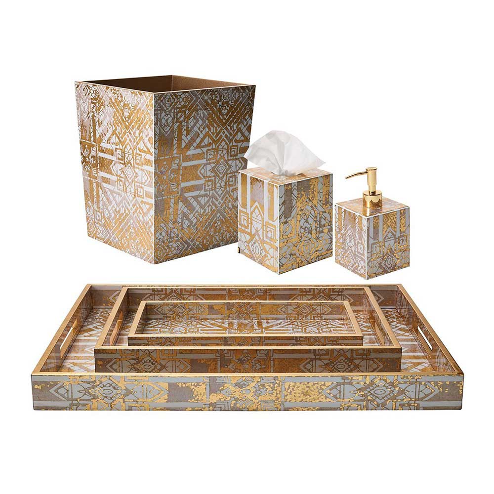 Distressed Tissue Box by Kim Seybert Additional Image - 2