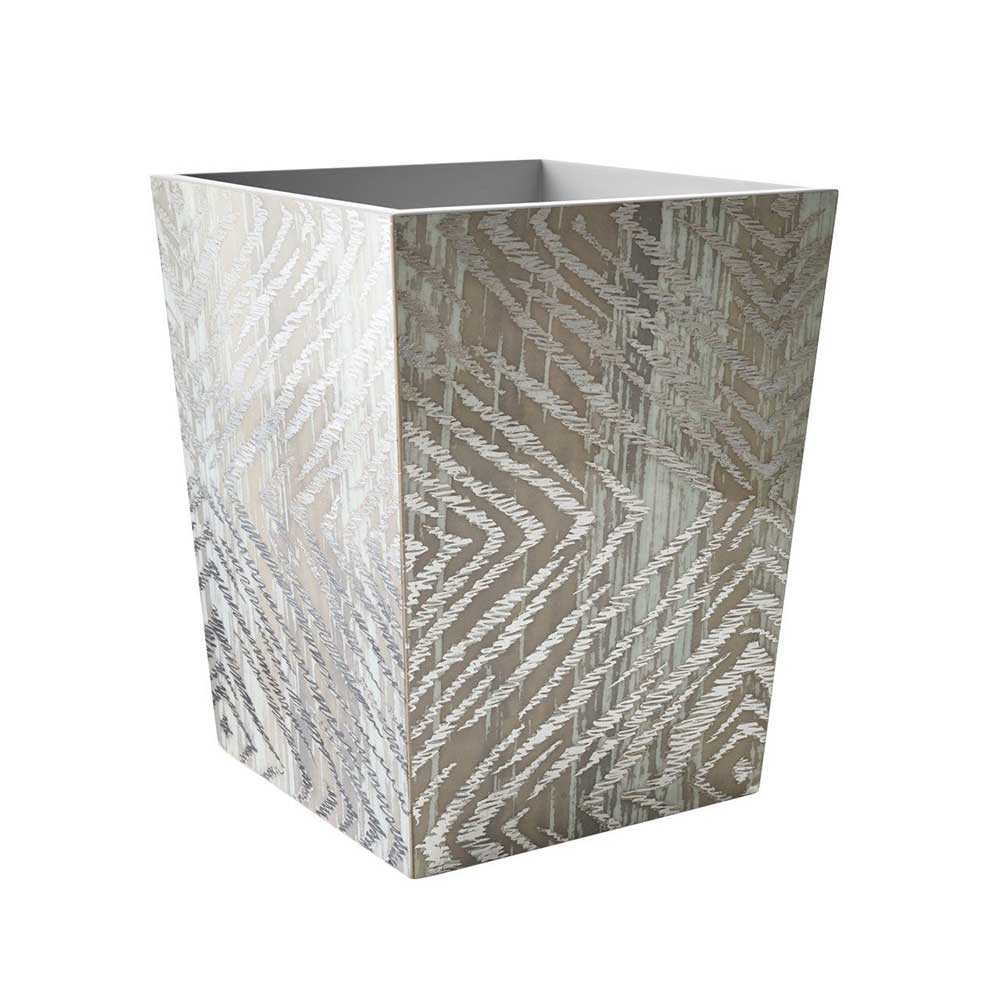 Zebra Waste Basket by Kim Seybert