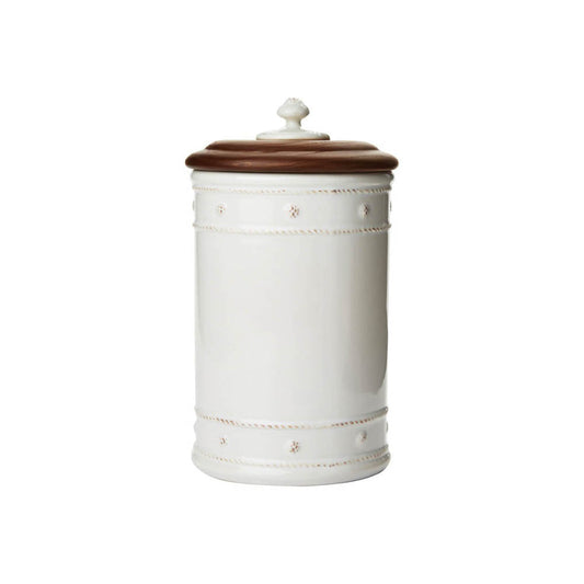 Berry & Thread White 10" Canister by Juliska