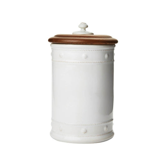 Berry & Thread White 11.5" Canister by Juliska