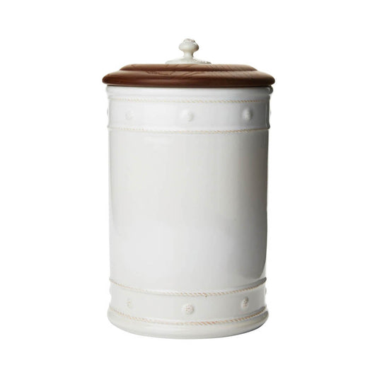 Berry & Thread White 13" Canister by Juliska
