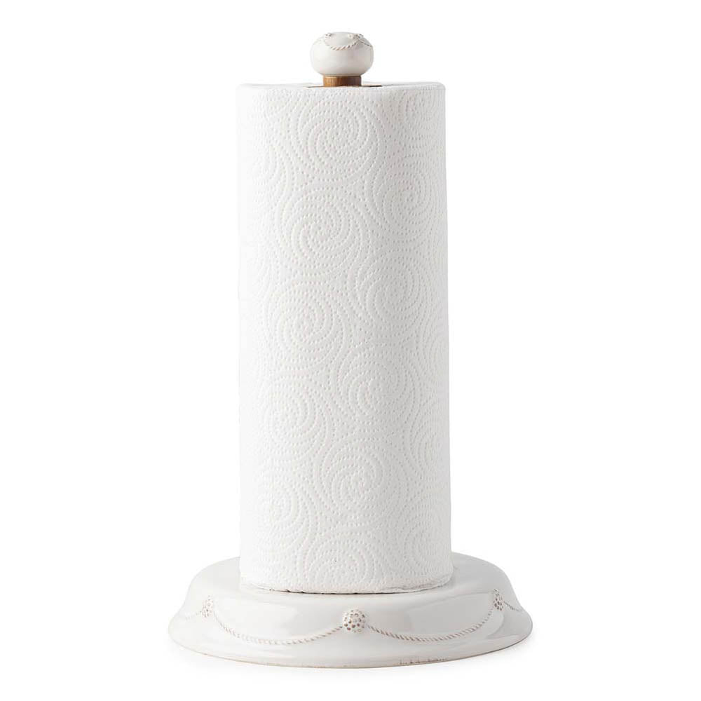 Berry & Thread Whitewash Paper Towel Holder by Juliska Additional Image-2