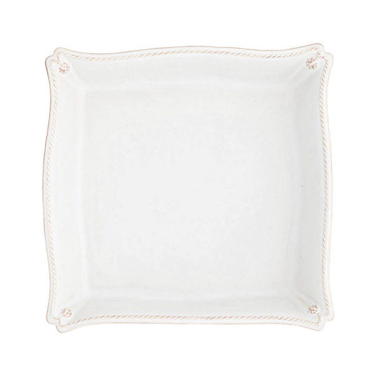 Berry & Thread Matzoh Plate - Whitewash by Juliska