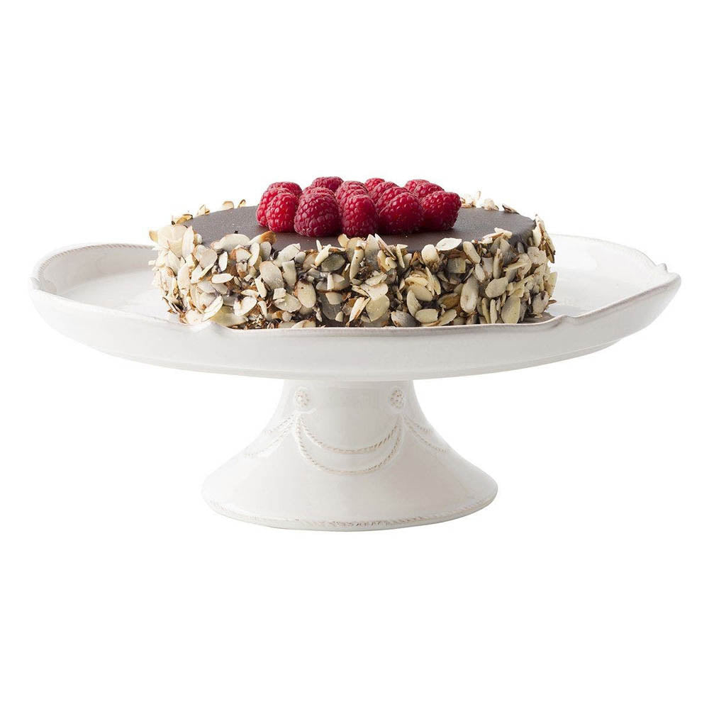 Berry & Thread White 14" Cake Stand by Juliska Additional Image-1