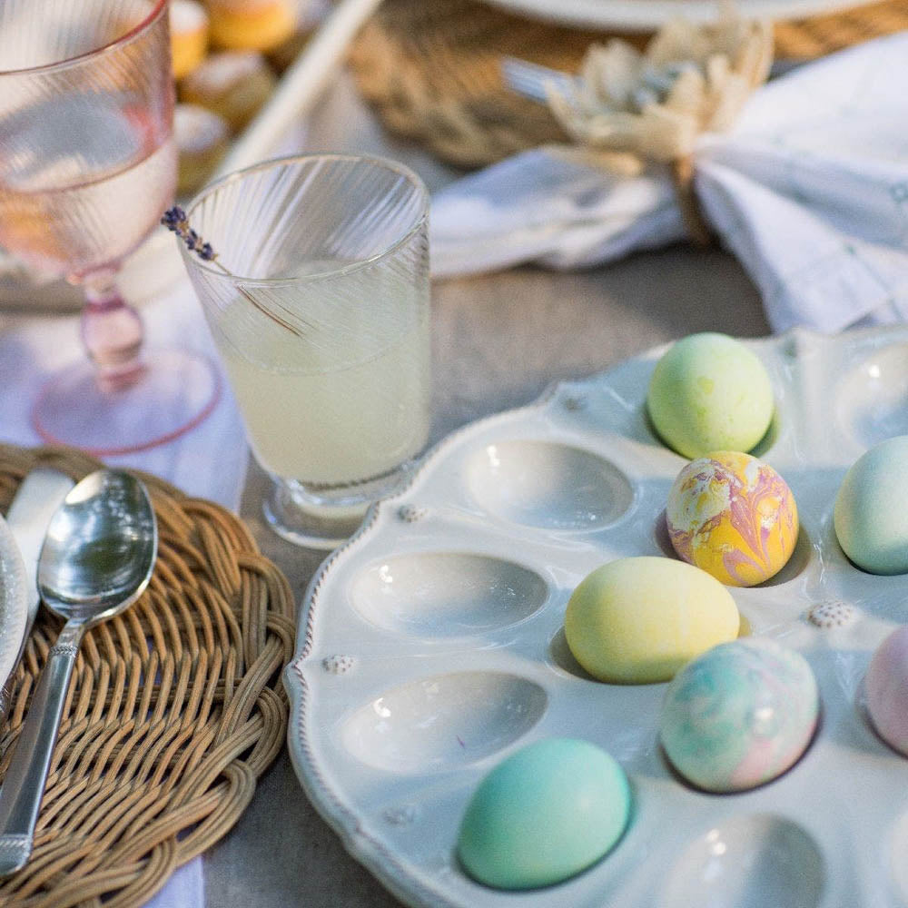 Berry & Thread Whitewash devilled Egg Platter by Juliska Additional Image-4