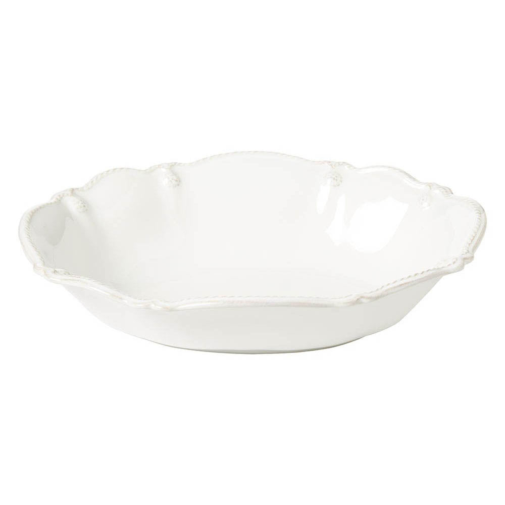 Berry & Thread Whitewash 10" Oval Serving Bowl by Juliska