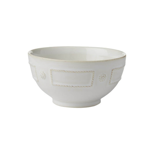 Berry & Thread French Panel White Cereal Bowl by Juliska