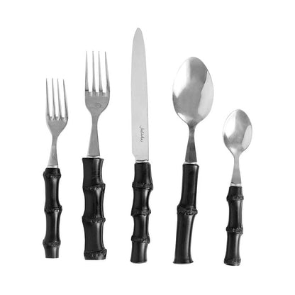 Bamboo Flatware - Black by Juliska