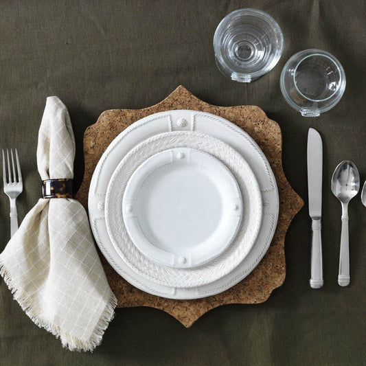 Le Panier Whitewash Dessert/Salad Plate by Juliska Additional Image-1
