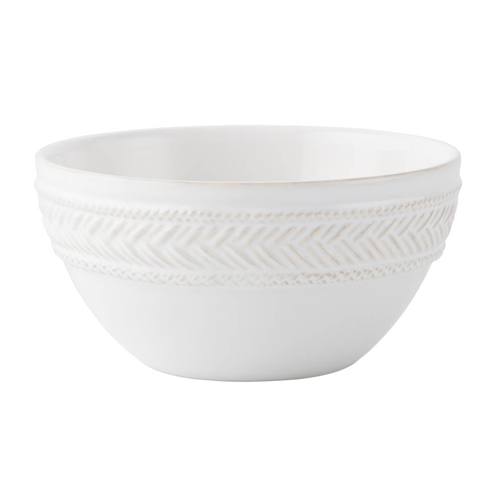 Le Panier Whitewash Cereal/Ice Cream Bowl by Juliska