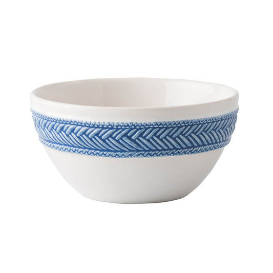 Le Panier White/Delft Cereal/Ice Cream Bowl by Juliska